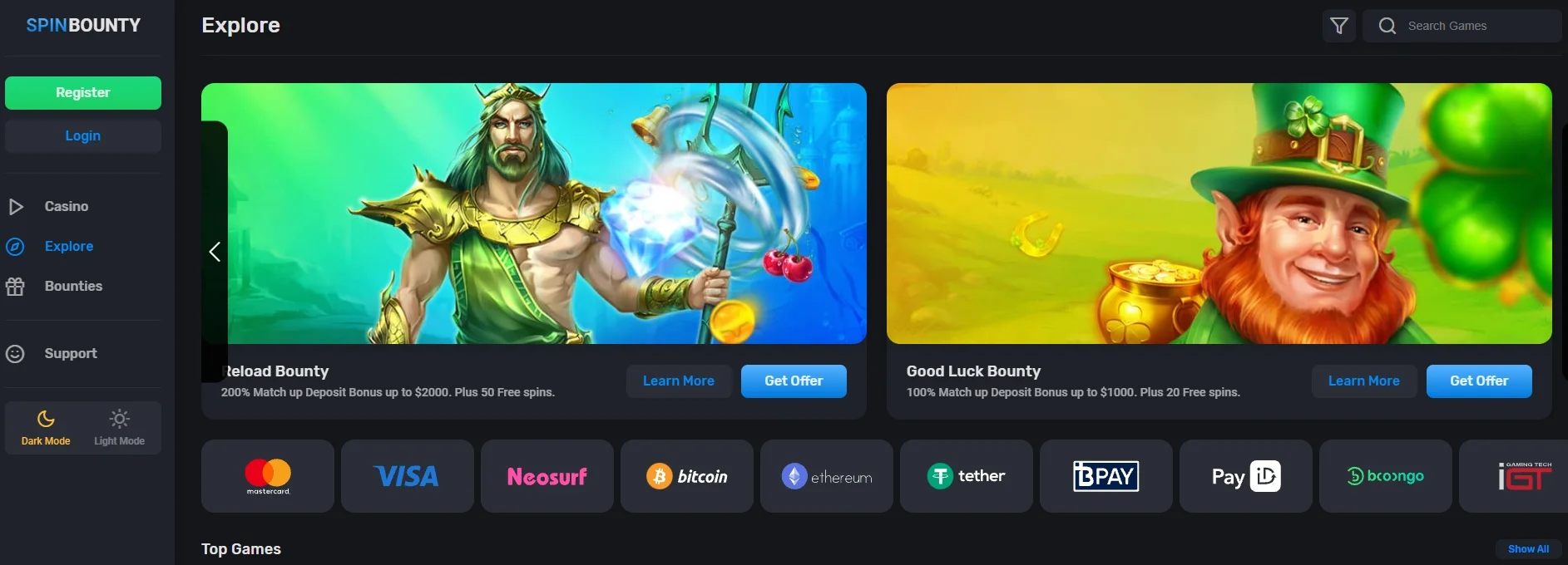 Spin Bounty Casino